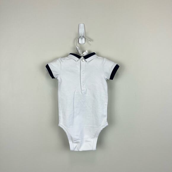 Jacadi Paris Striped Bubble Shortall Romper Set 3 Months - Picture 11 of 13